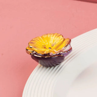 Nora Fleming Mini Pansy Pop