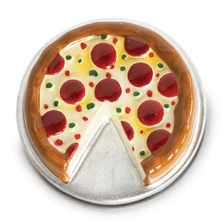 Nora Fleming Mini Slice, Slice Baby (Pizza)