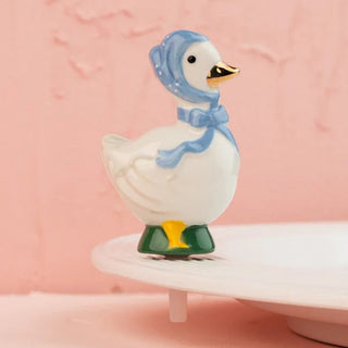 Porch Pal concrete goose seasonal porch decor mini by Nora Fleming