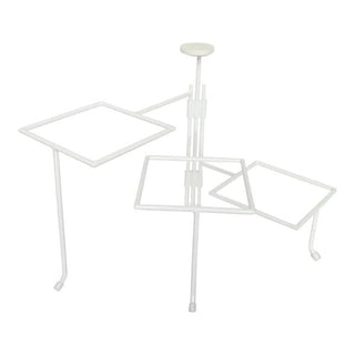 Square triple tier stand for entertaining and cupcakes by Nora Fleming
