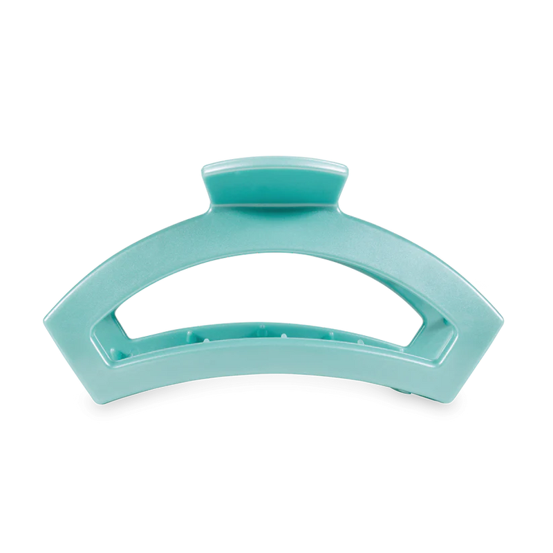 Open Totally Turquoise Medium Claw Hair Clip