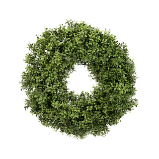 22" Outdoor UV Boxwood Wreath