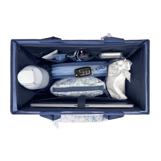 Oxford Navy Tote Organizer