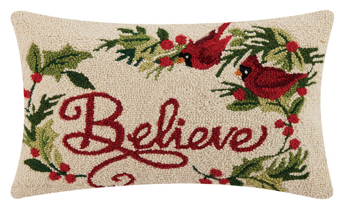 Believe 14"X20" Pillow