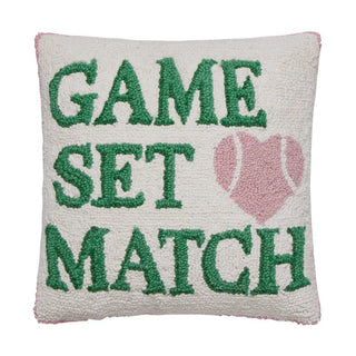 Game Set Match 16X16" Pillow - J.A. Whitney