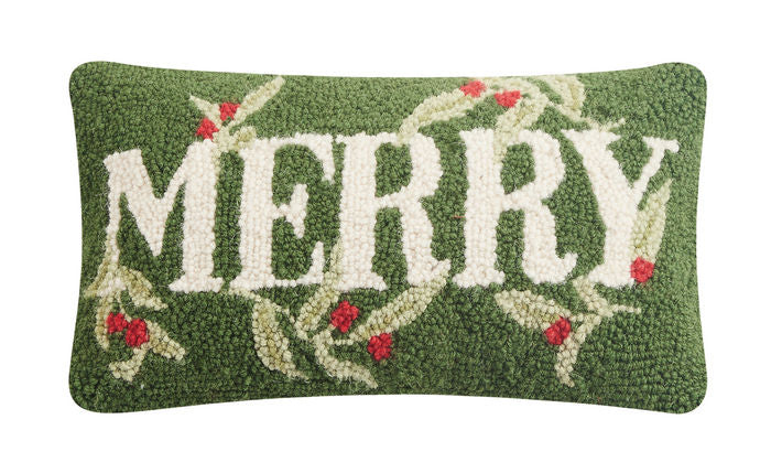 Holiday Merry 9"X16" Pillow