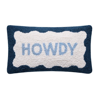 Howdy 9X16" Pillow - J.A. Whitney