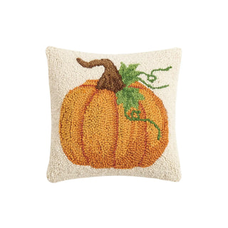 Pumpkin 10"X10" Pillow by Peking Handicraft