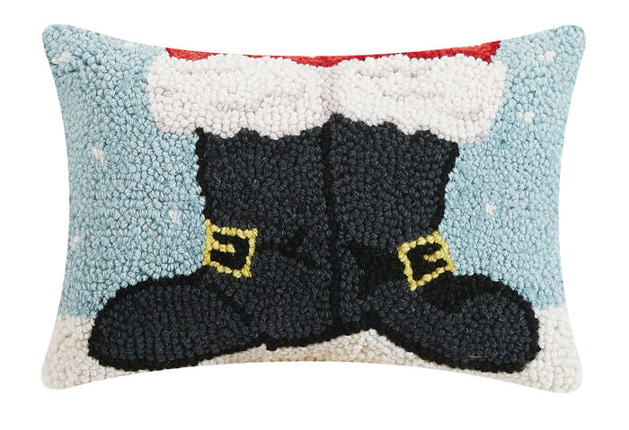 Santa Boots 8"X12" Pillow