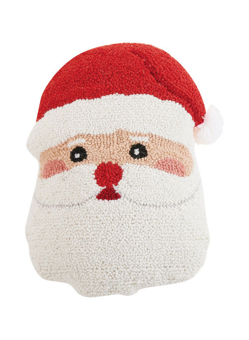 Shaped Santa Face 12"X16" Pillow