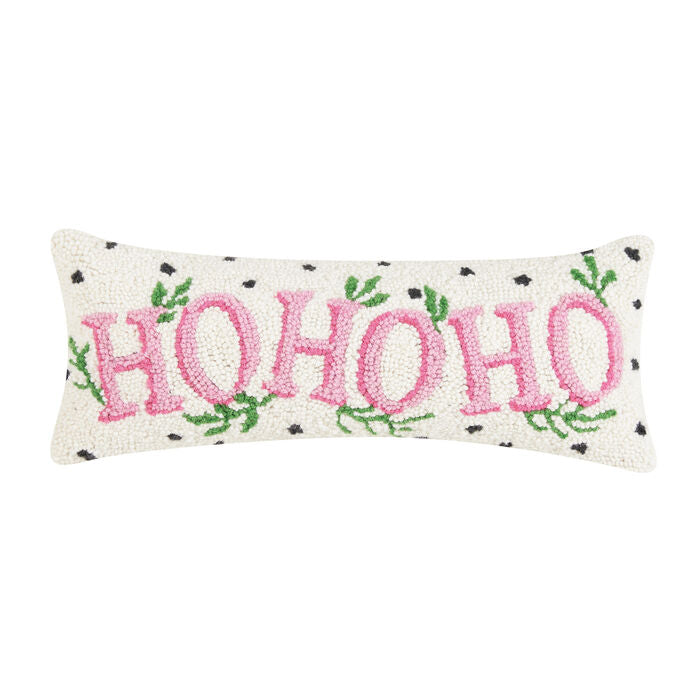 Spotted Ho Ho Ho 8"x20" Pillow