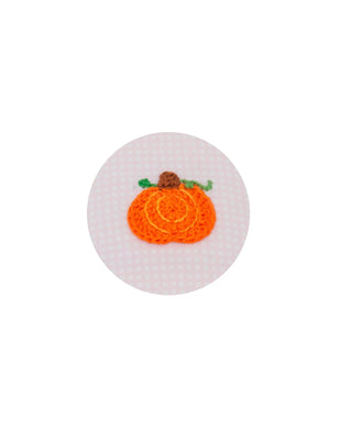 Petit Bebe Girl's Pink Check Knit Pumpkin Dress