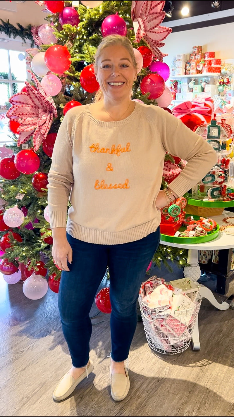 Thankful & Blessed Sweater