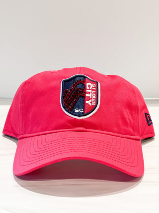Pink St. Louis City SC Bling Baseball Hat w/Crystals