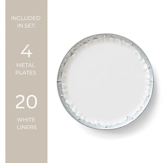 Galvanized Metal Plate Starter Set