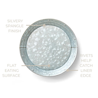 Galvanized Metal Plate Starter Set