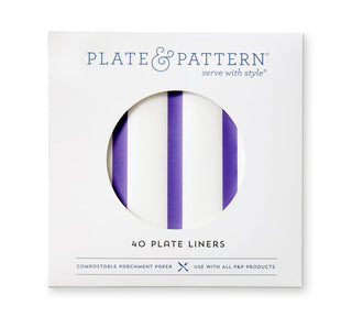 Go Team Purple Plate Liner - J.A. Whitney