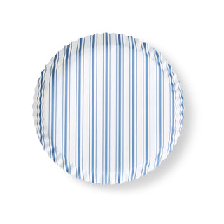 Seascape blue coastal plate liner by Plate & Pattern