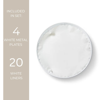 White Metal Plate Starter Set - J.A. Whitney