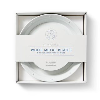 White Metal Plate Starter Set - J.A. Whitney