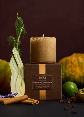 Pumpkin Seed & Sandalwood 6.5 oz Candle