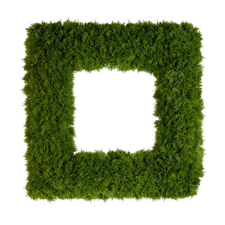 24" Square Cedar Wreath - J.A. Whitney