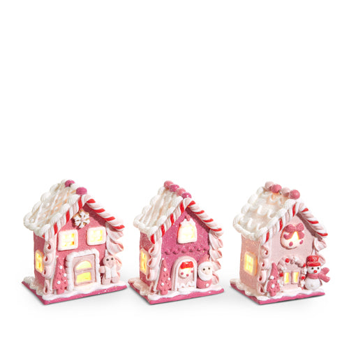 4.25" Lighted Gingerbread House