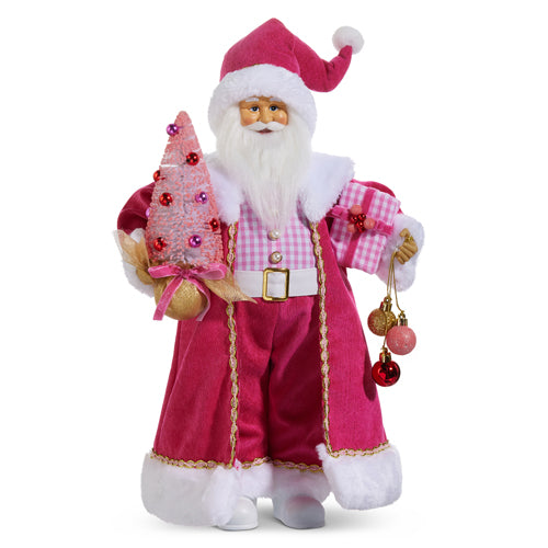 18" Bubble Gum Diva Santa