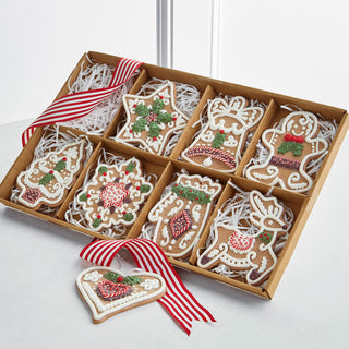Box of Gingerbread Cookie Ornaments