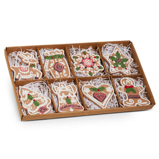 Box of Gingerbread Cookie Ornaments