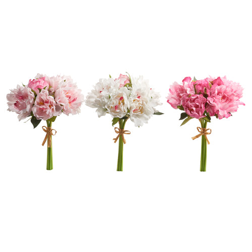 11.5" Real Touch Peony Bundle