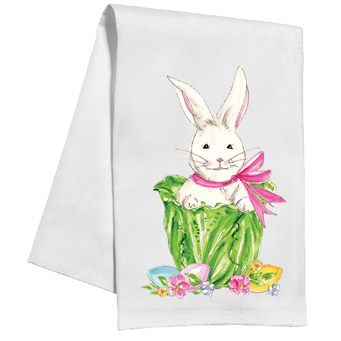 Bunny in Cabbage - Kitchen Towel