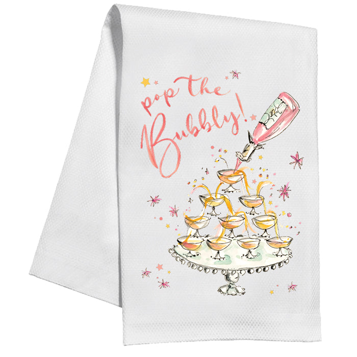 Pop the Bubbly - Kitchen Towel