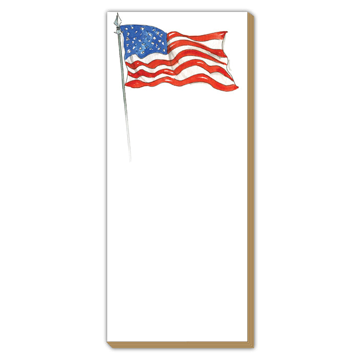 American Flag - Luxe Skinny Notepad – J.A. Whitney