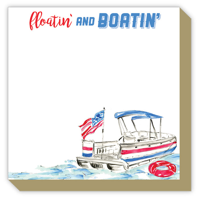 Floatin' & Boatin' - Mini Luxe Notepad
