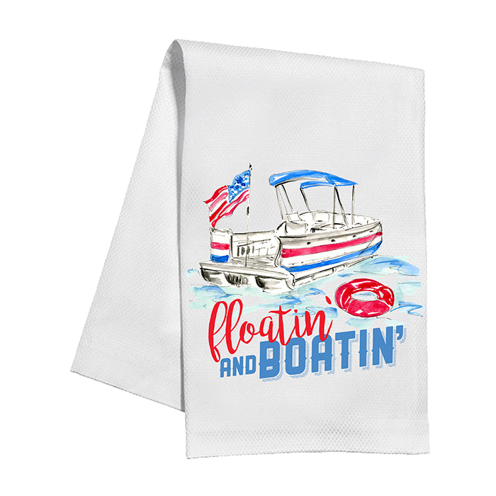 Floatin & Boatin - Kitchen Towel