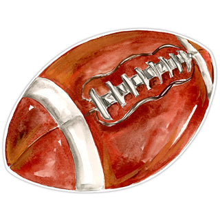 Football Die Cut Placemat by Rosanne Beck