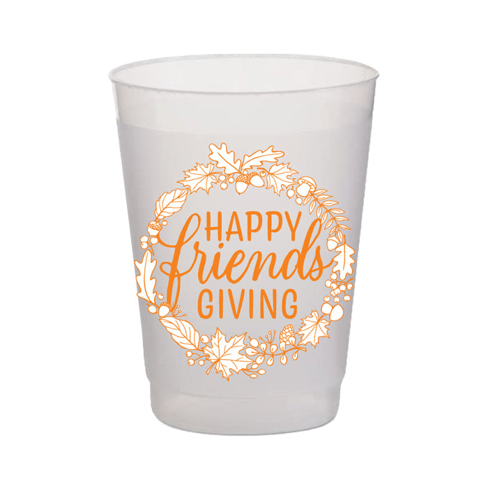 Happy Friendsgiving Frost Flex Cups
