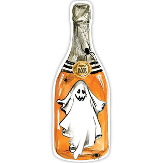 halloween champagne bottle table accent by Rosanne Beck