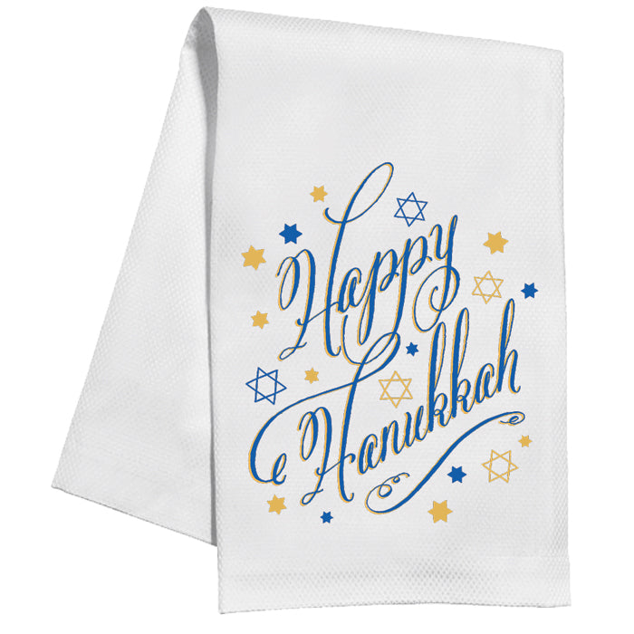 Happy Hanukkah - Kitchen Towel