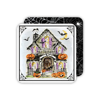 Haunted House - Square Coasters - J.A. Whitney
