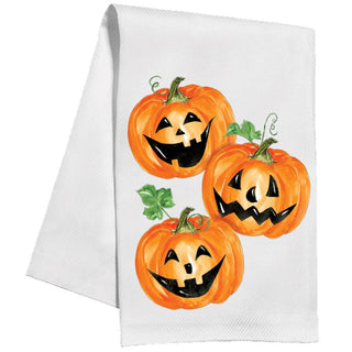 Jack-o-Lantern Faces - Kitchen Towel - J.A. Whitney