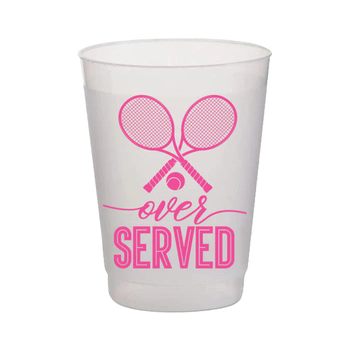 Over Served Frost Flex Cups