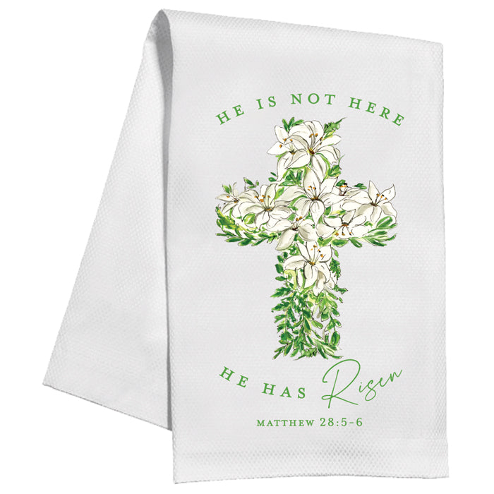 He Has Risen Kitchen Towel