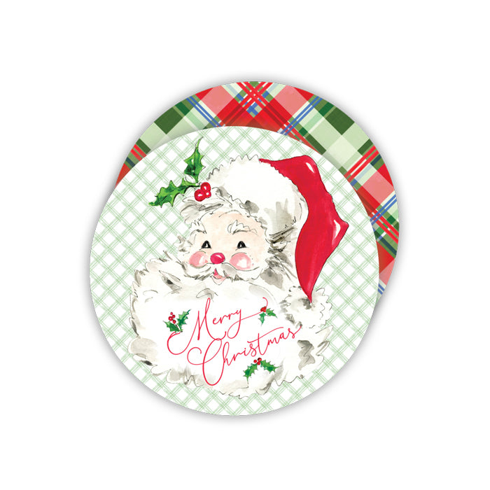 Merry Christmas Santa - Paper Coasters