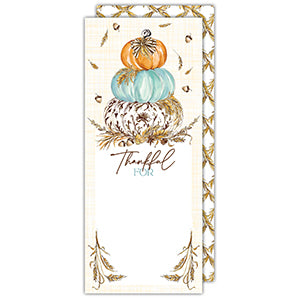 Seaglass Pumpkin Thankful For Cards