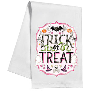 Trick or Treat Spooky Icons - Kitchen Towel