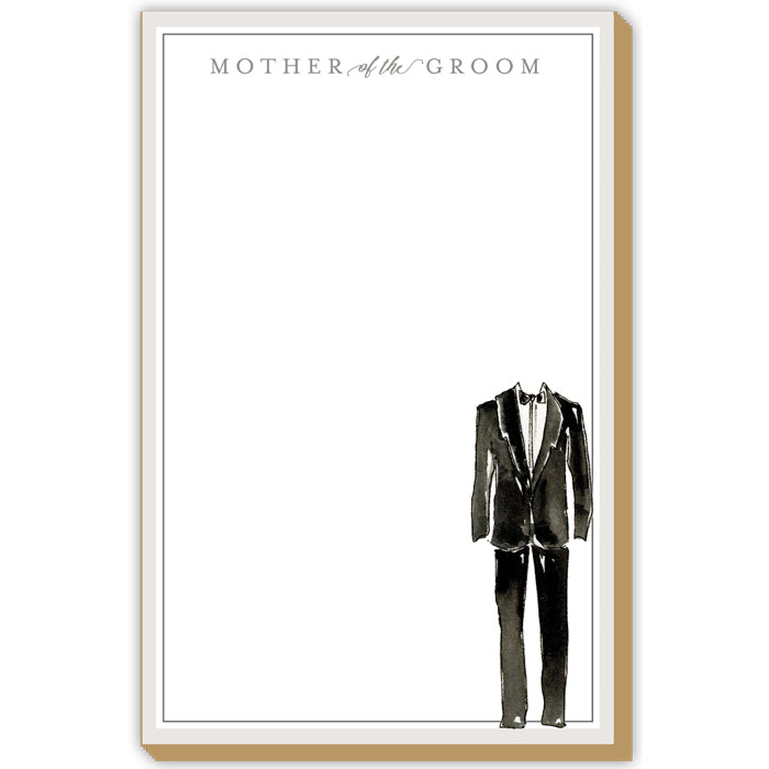 Mother of the Groom - Large Luxe Notepad