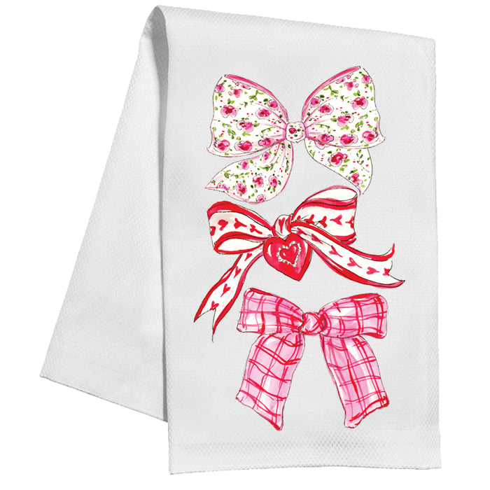 Valentine's Bows - Kitchen Towel