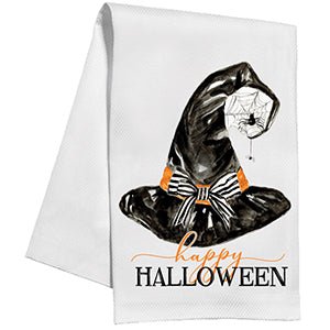 Witch's Hat w/ Spider & Web - Kitchen Towel - J.A. Whitney
